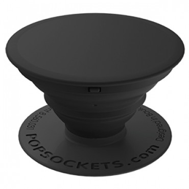PopSockets Phone and Tablet Grip - Black - Retail Packaged (1302)