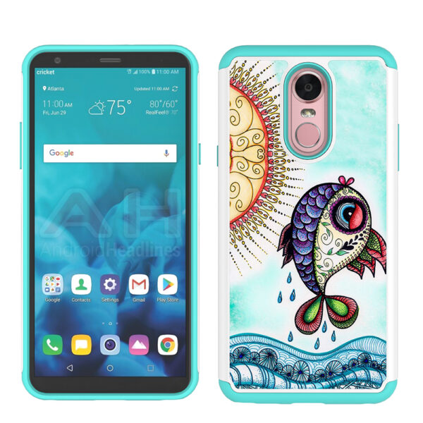 LG Stylo 4 - Fish Designed Picture Case (1468)