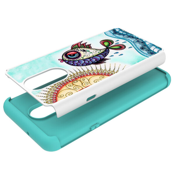 LG Stylo 4 - Fish Designed Picture Case (1468)