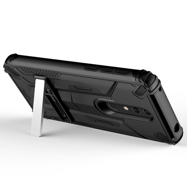 Alcatel Onyx - Hybrid Transformer Case w/ Kickstand and UV Coated PC / TPU Layers in ZV Blister Pack(158)