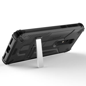 Alcatel Onyx - Hybrid Transformer Case w/ Kickstand and UV Coated PC / TPU Layers in ZV Blister Pack(158)