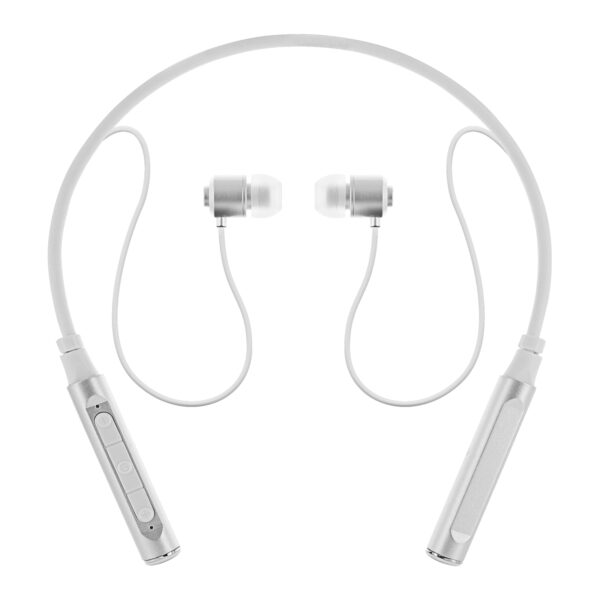 Bluetooth Deluxe On-The-Neck Headphone BT910 - Silver (729)
