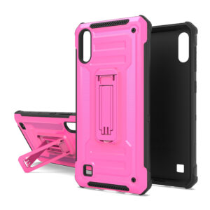 SAMSUNG A10E KICKSTAND CASE - HOT PINK (4134)