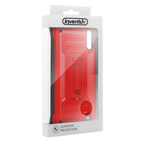 SAMSUNG A10E KICKSTAND CASE - RED (4136)