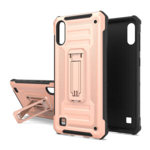 SAMSUNG A10E KICKSTAND CASE - ROSE GOLD (4137)