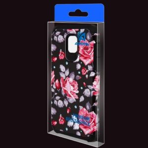 Galaxy Amp Prime 3 Astronoot Protector Cover - Pinky White Rose / Black(207)