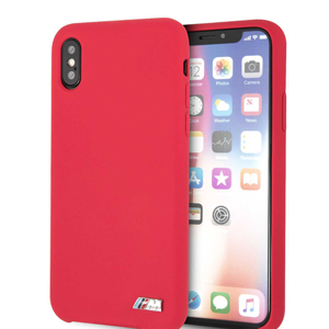 iPhone X & iPhone XS BMW Red Silicone Hard Case(128)