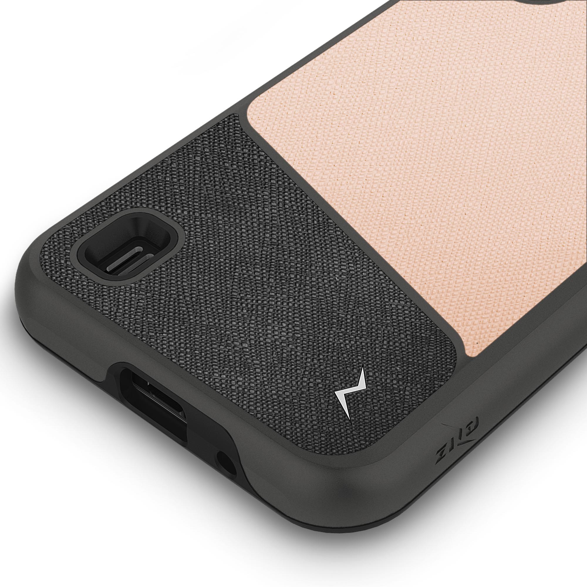 Samsung Galaxy A01 ZIZO DIVISION Series Case - Saffiano Blush (9747)