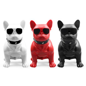 BIG BULLDOG STEREO WIRELESS BLUETOOTH SPEAKER - RED (9936)