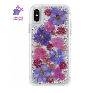 iPhone 6P/6sP/7P/8 Plus Genuine Flower Case Purple (1711)