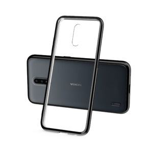 NOKIA C2 TAVA CASE ZIZO REFINE SERIES - BLACK & CLEAR (9896)