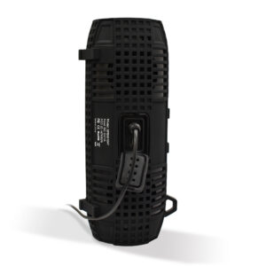 AXESS SPBW1047 Bluetooth IPX7 Waterproof Speaker with Rugged Silicon Body- Black (64)