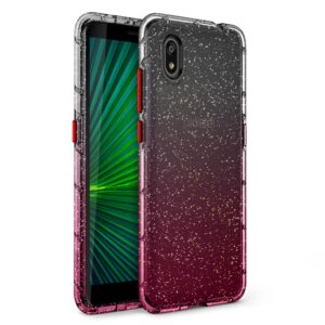 ALCATEL APPRISE ZIZO SURGE SERIES CASE - PINK GLITTER (11008)