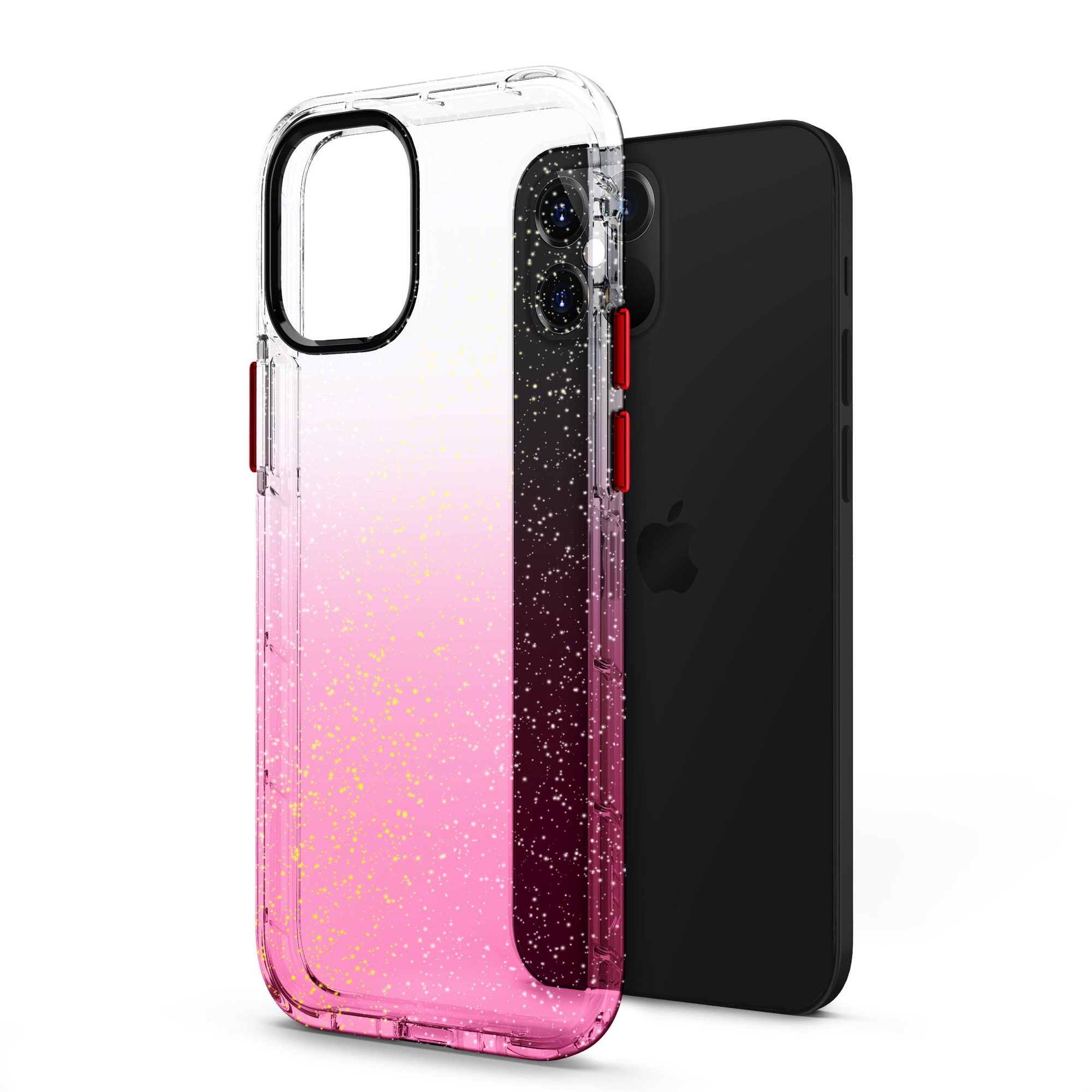 iPhone 12 Max / Pro 6.1 ZIZO Surge Series Case – Pink Glitter (110106)