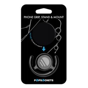 PopSockets Phone and Tablet Grip - Metamorphic - Black (1301)