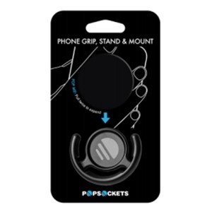 PopSockets Phone and Tablet Grip - Metamorphic - Black (1301)