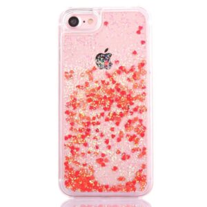 LG Stylo 4 Glitter Moving Love Case Cove TPU Transparent (1435)