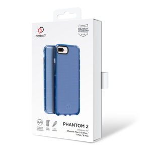 iPhone 6P/ 6sP/ 7P /8 Plus Nimbus 9 Phantom 2 Pacifio Blue Case (1152)
