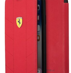 iPhone X/Xs Ferrari Urban Collection Hard Wallet Case Red(426)