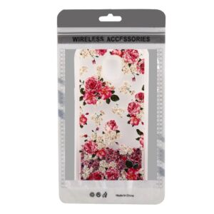 Galaxy J3 Glitter Hybrid Protector Cover - European Rose & Rose Gold (461)