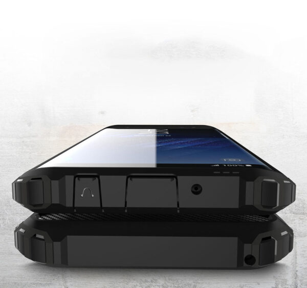 Galaxy S9 Hybrid Armor TPU PC Case Black 1641