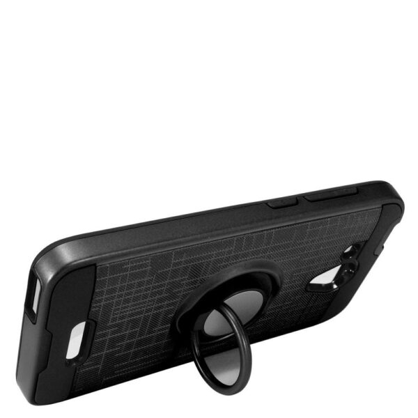 Alcatel TETRA Ring Kickstand Case - Black (593)