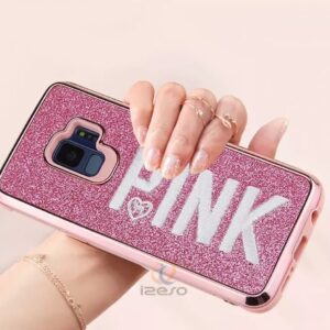 Galaxy S9 Pink Cover Case - Pink (3030)