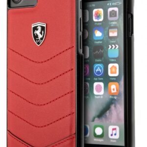 iPhone 6s/7/8 Ferrari Genuine Quilted Leather Red(330)